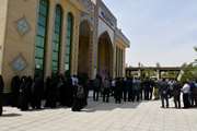 أكاديميو جامعة سمنان الإيرانية يتظاهرون ضد جرائم الكيان الصهيوني
